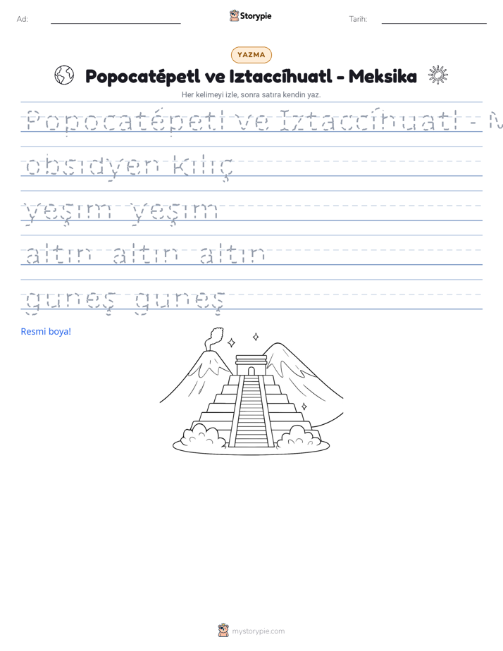 Yazma Pratiği