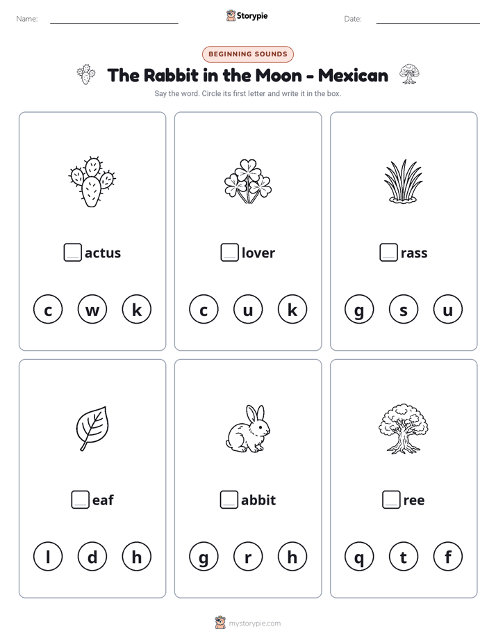 Beginning Sounds
