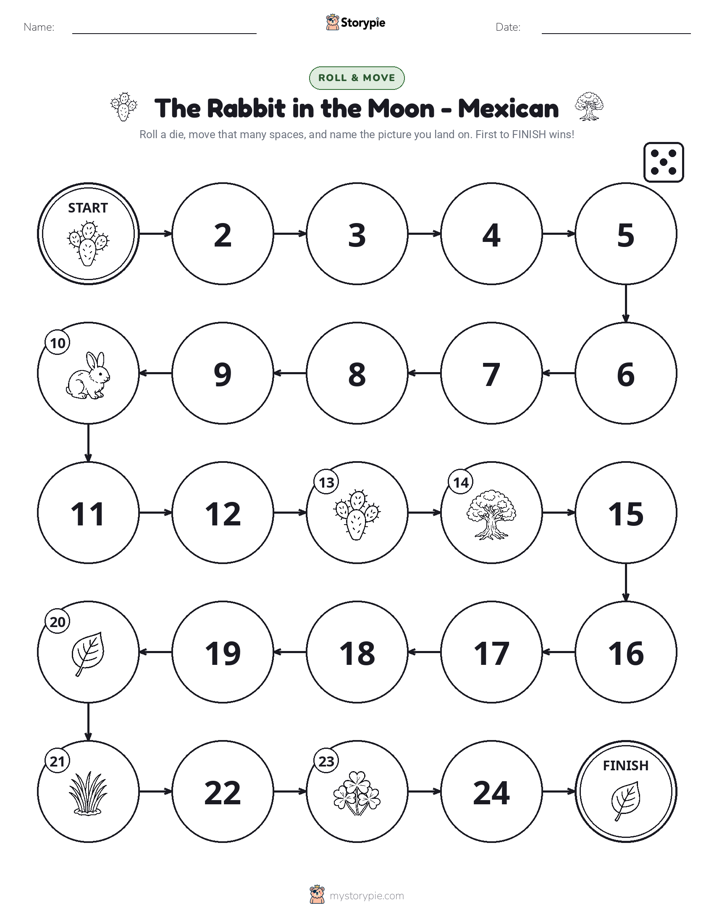 Roll & Move Game