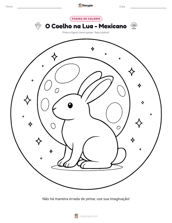 Página para colorir