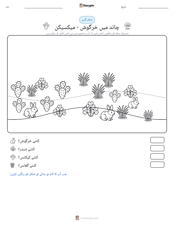 گنتی کا منظر