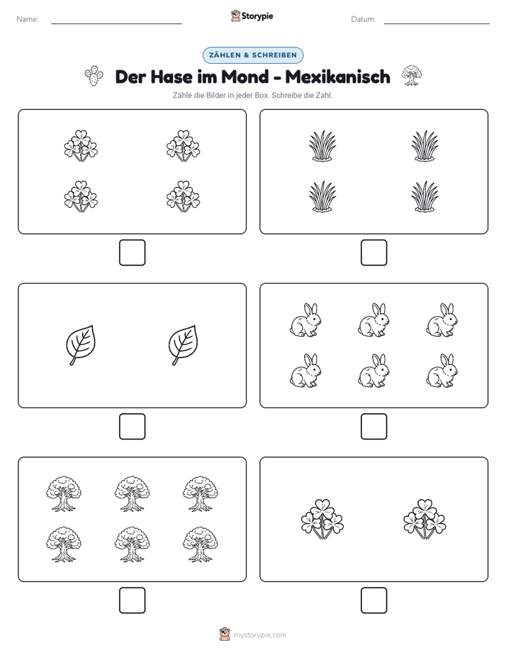 Zählen & Schreiben