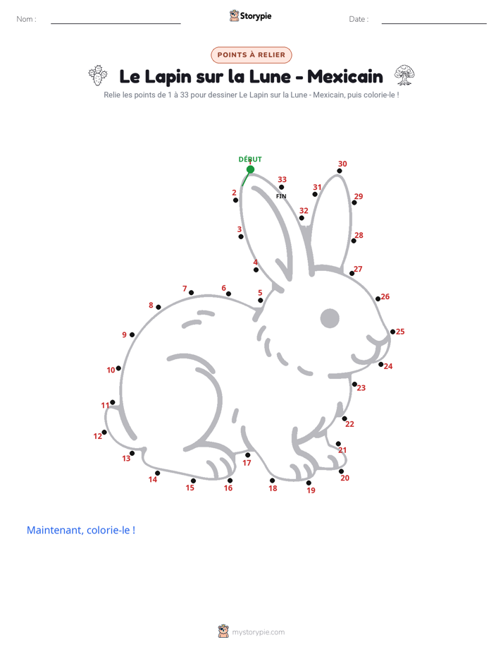 Relie les points