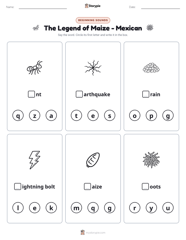 Beginning Sounds