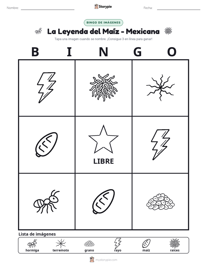 Bingo de Imágenes