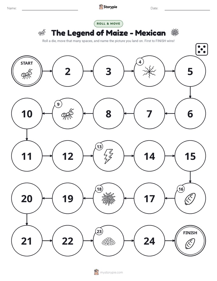 Roll & Move Game