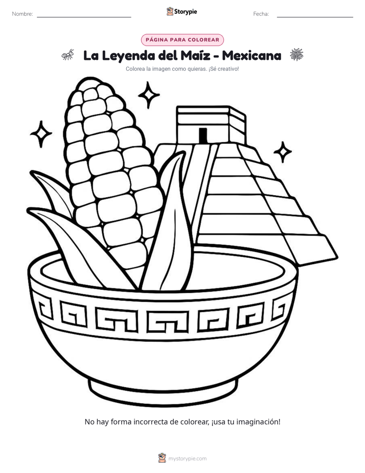 Página para Colorear