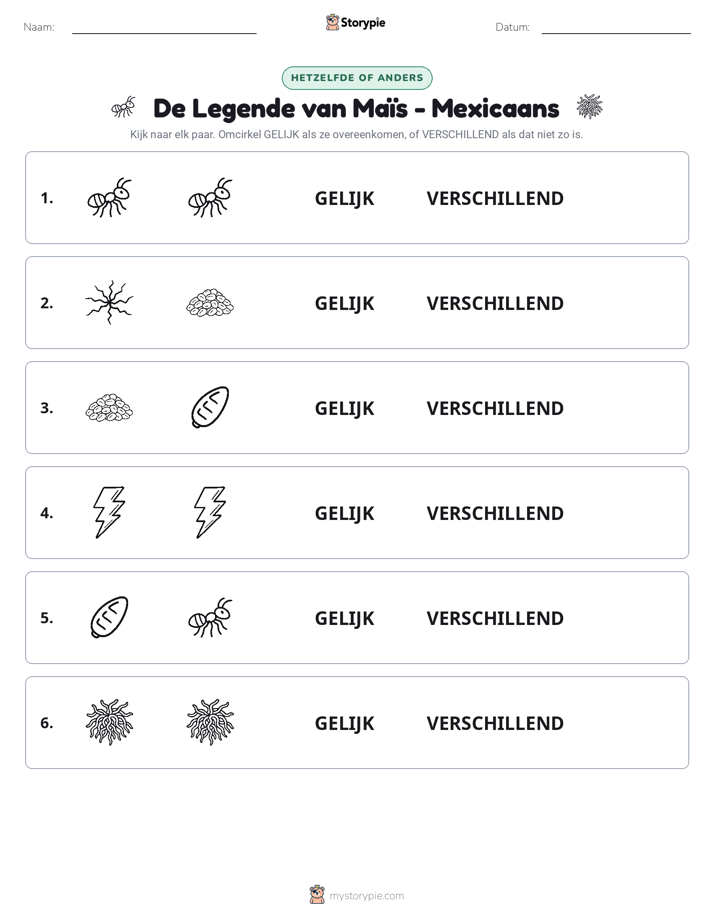 Zelfde of Verschillend