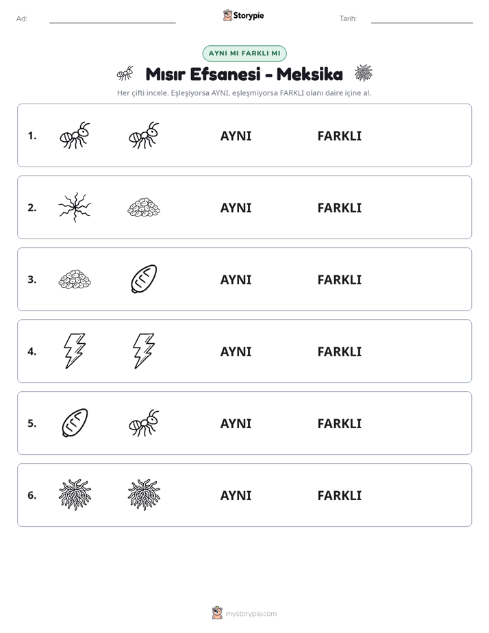 Aynı mı Farklı mı