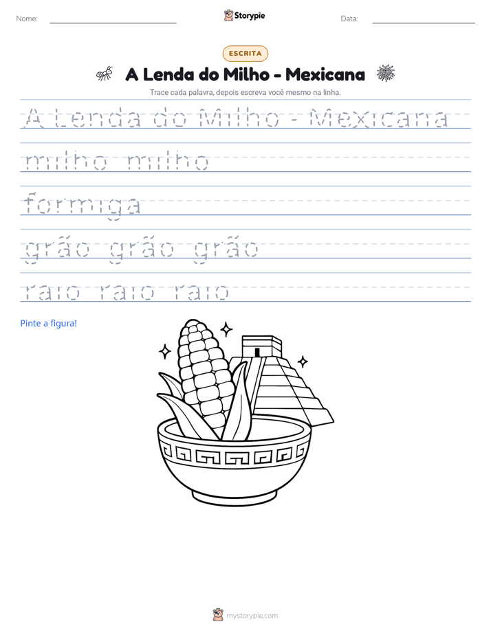 Prática de Escrita