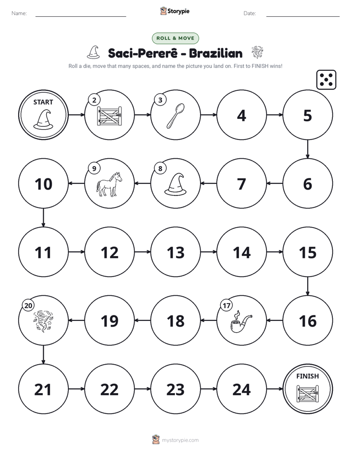Roll & Move Game