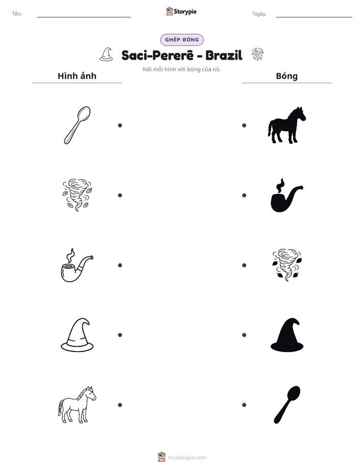 Ghép Hình Bóng