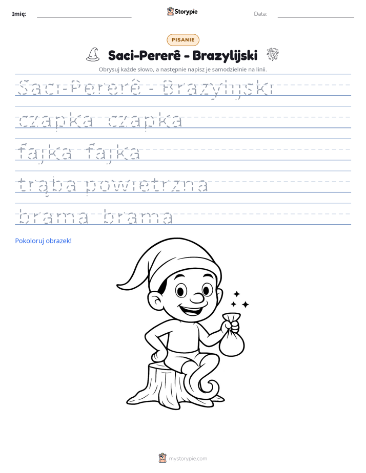 Ćwiczenie Pisania
