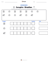 Curupira - Brazilian printable worksheet preview