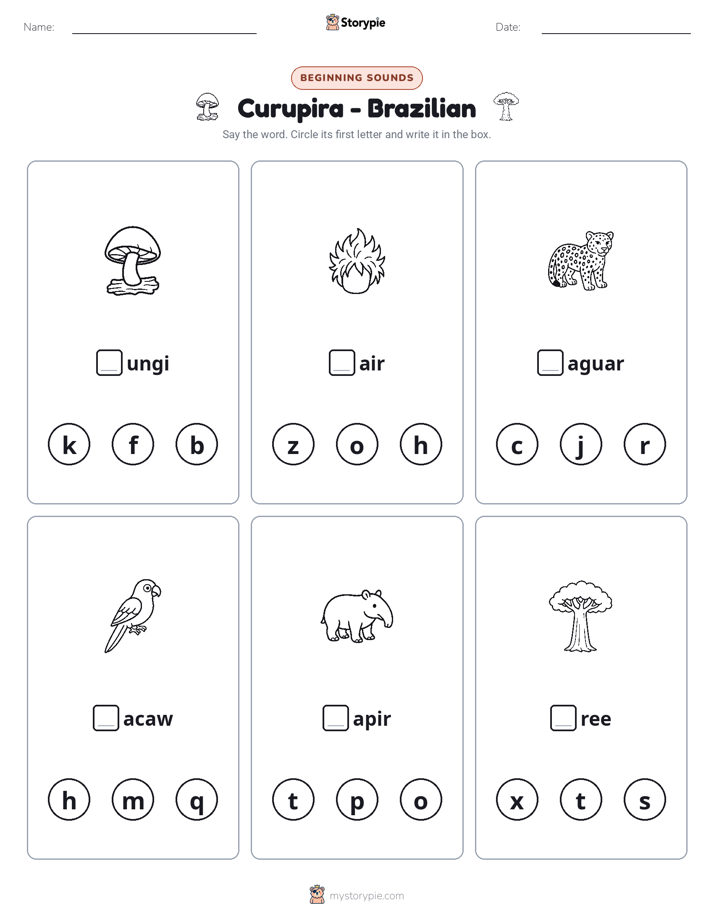 Beginning Sounds
