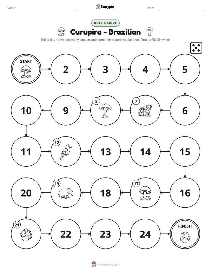 Roll & Move Game