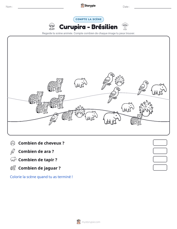 Scène de Comptage