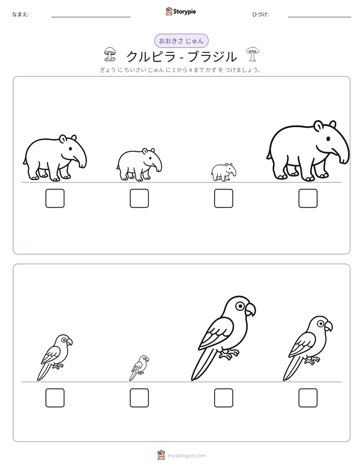 サイズ順