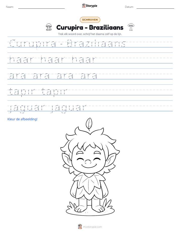 Schrijf Oefening
