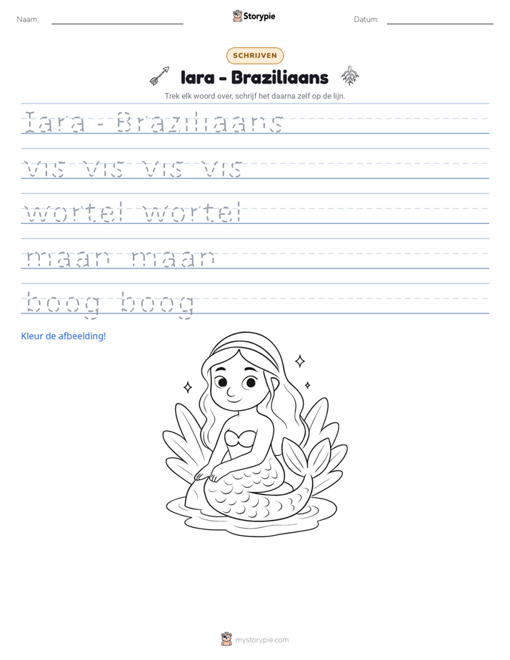 Schrijf Oefening