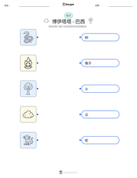 博伊塔塔 - 巴西 可打印工作表预览