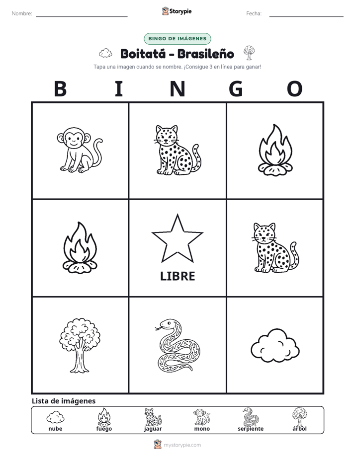 Bingo de Imágenes