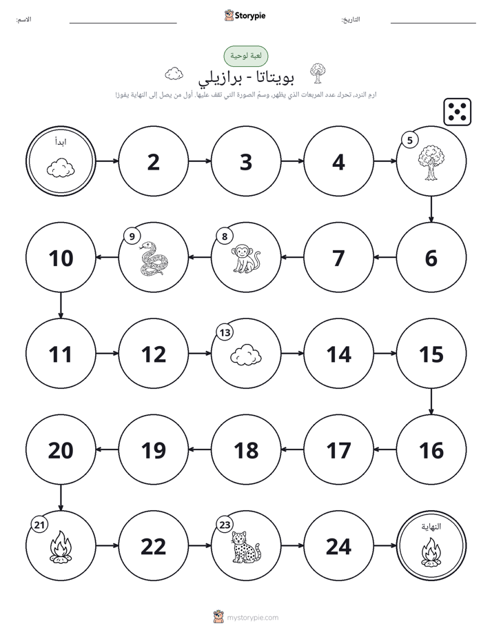 لعبة لف و تحرك