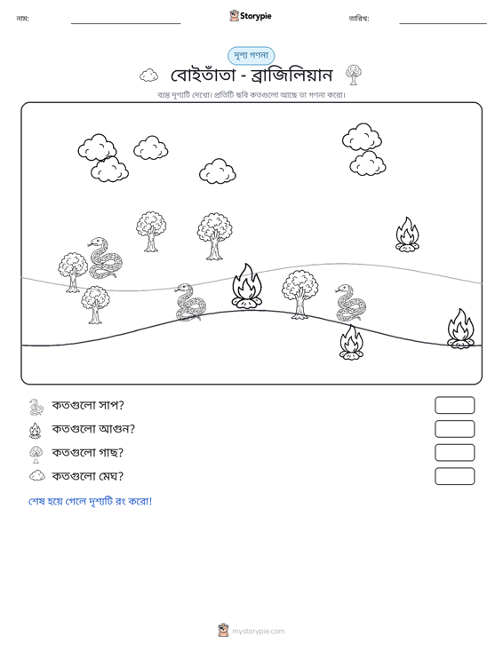 গণনা দৃশ্য