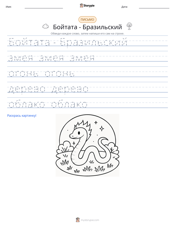 Практика письма