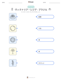 ヴィクトリア・レジア - ブラジル の印刷可能ワークシートプレビュー