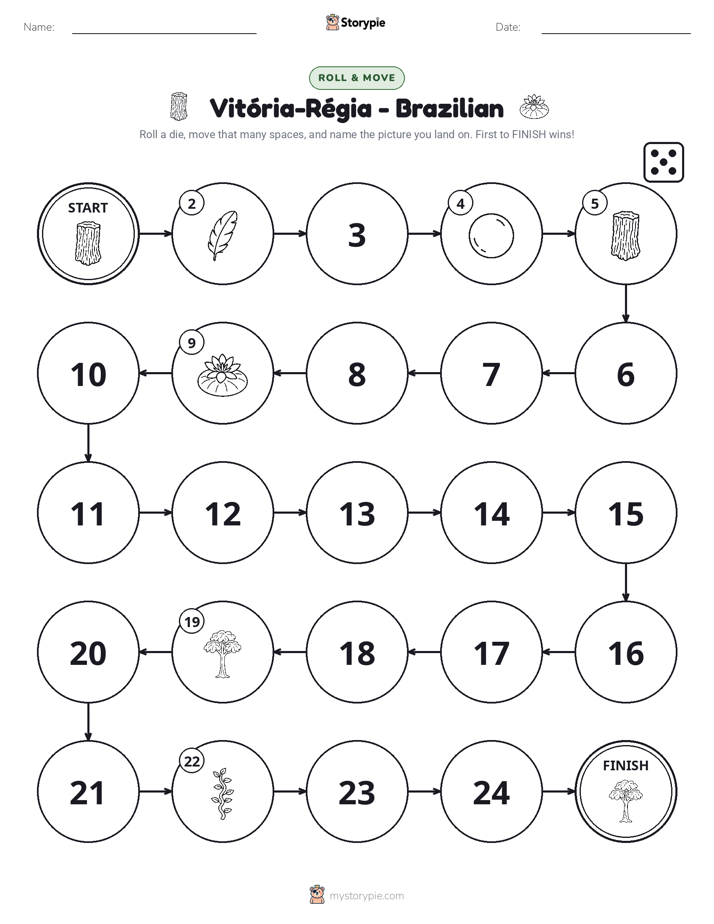 Roll & Move Game