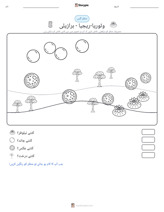 گنتی کا منظر