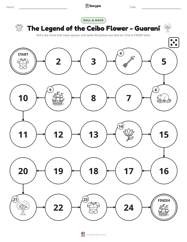Roll & Move Game