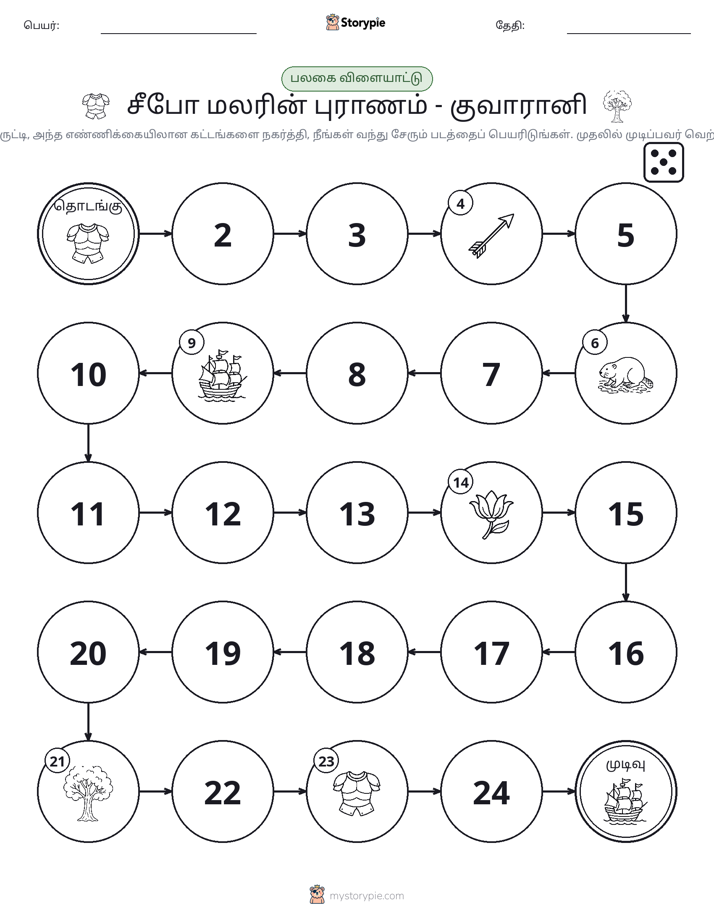 ரோல் & நகரும் விளையாட்டு