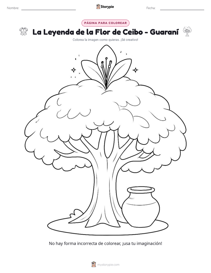 Página para Colorear