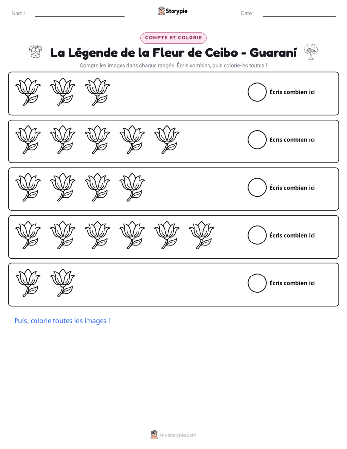 Compter & Colorier