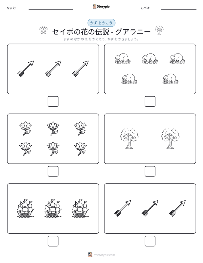 カウント＆ライティング