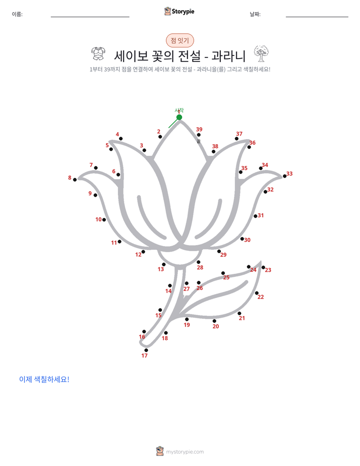 점 연결하기