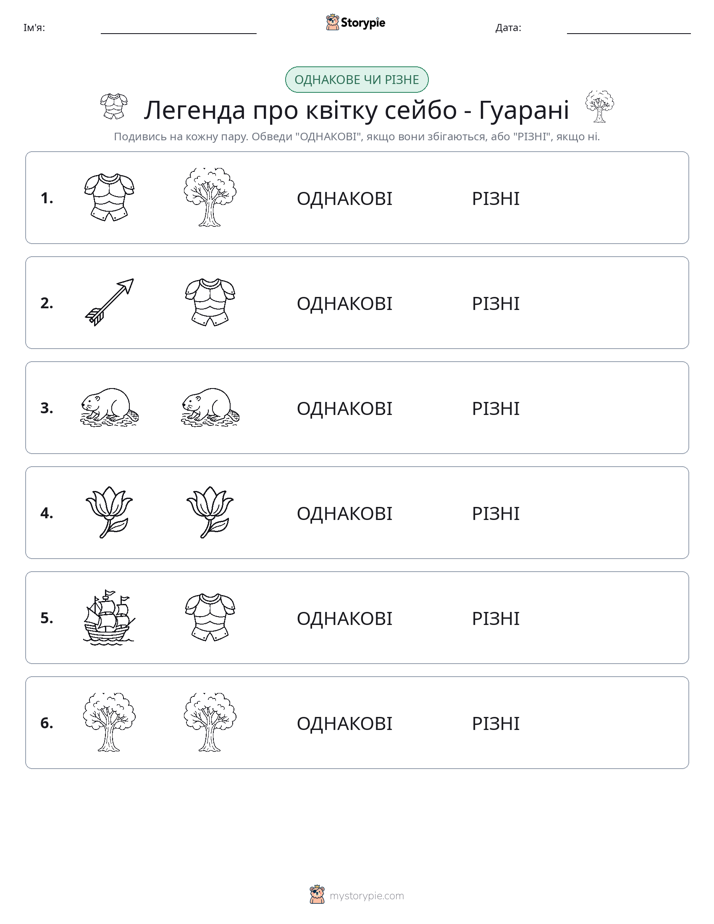 Однакові чи різні