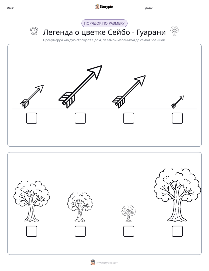 Размеры в порядке