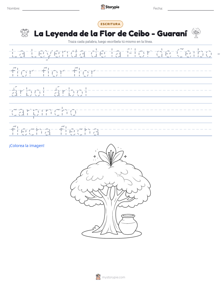 Práctica de Escritura