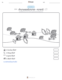 ตำนานเยอร์บามาเต - กวารานี ตัวอย่างแบบฝึกหัดที่พิมพ์ได้