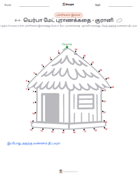 யெர்பா மேட் புராணக்கதை - குரானி அச்சிடக்கூடிய வேலைப்பதிவின் முன்னோட்டம்