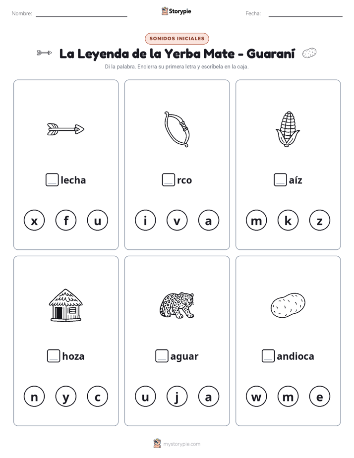 Sonidos Iniciales