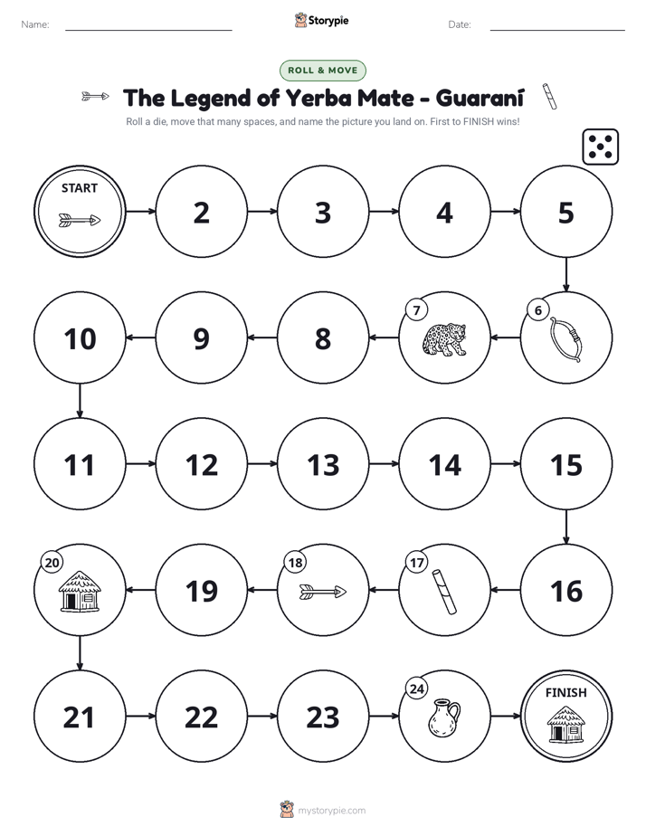 Roll & Move Game