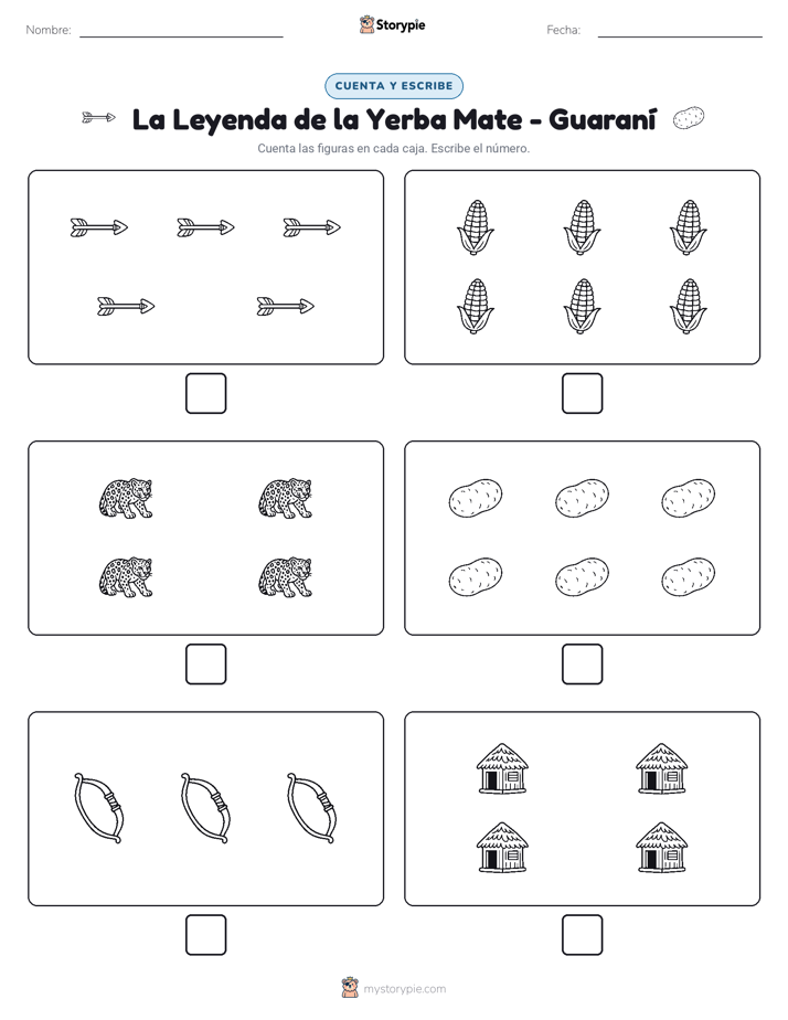 Cuenta y Escribe