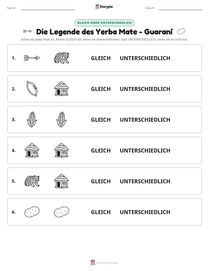 Gleich oder Anders