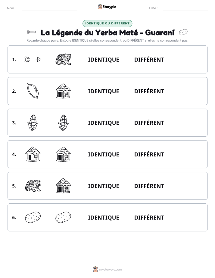Identique ou Différent