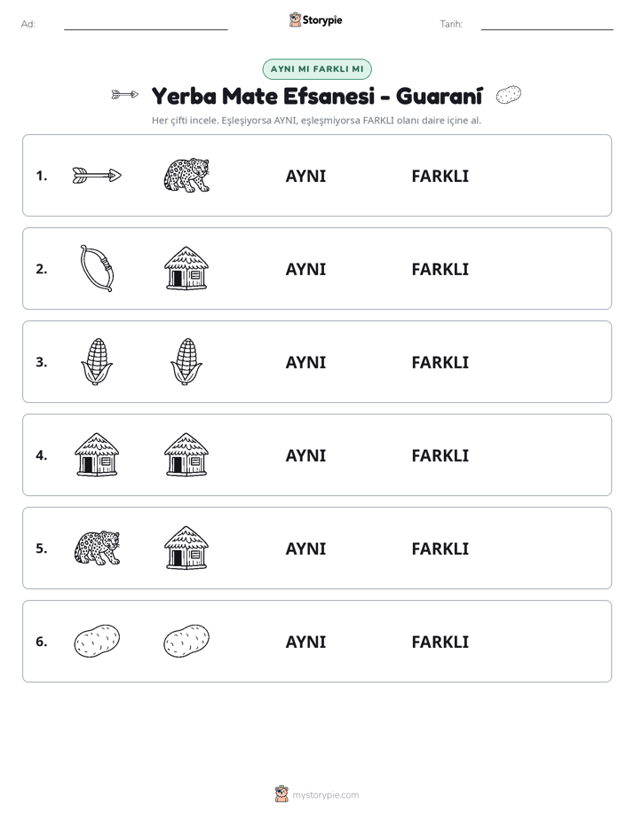 Aynı mı Farklı mı