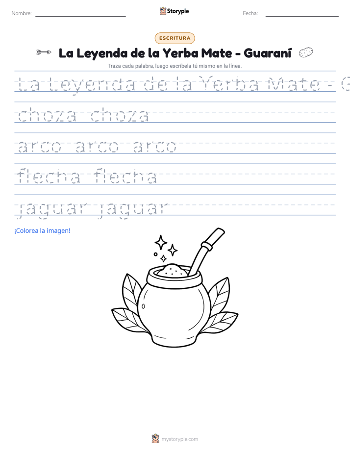 Práctica de Escritura